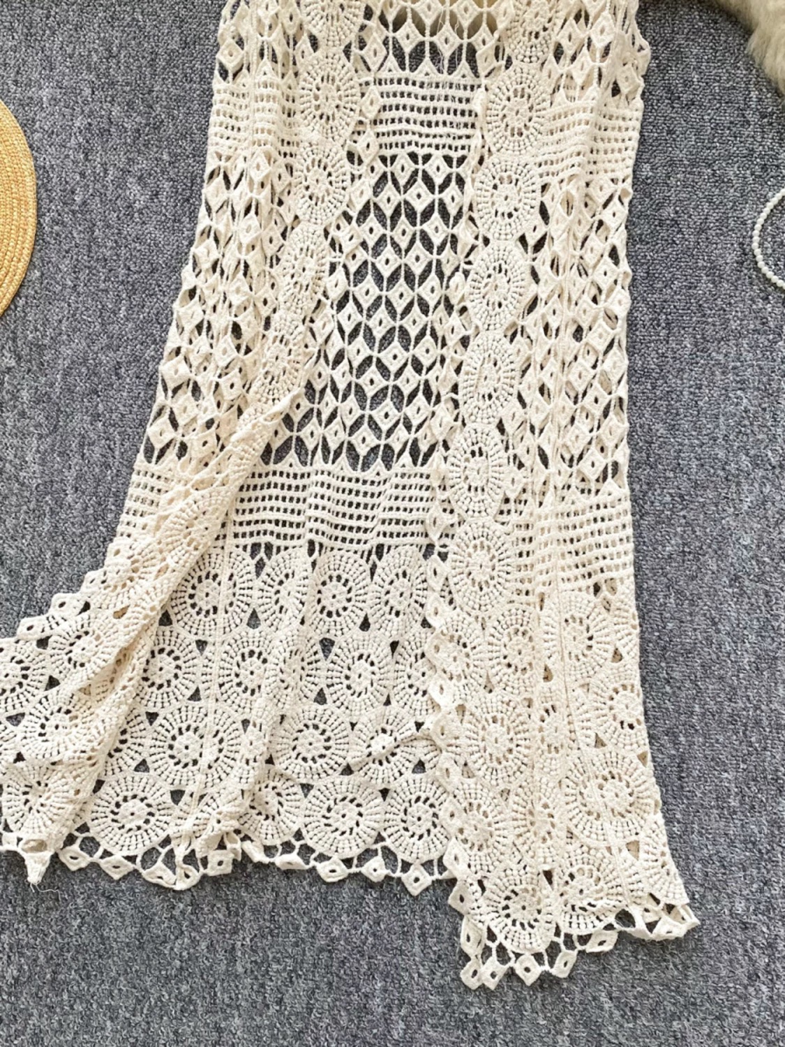 90’s babe designer crotchet kimono KM121 images